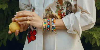 Carolina Bucci Florentine Finish Beaded Bracelet | Thumbnail 5