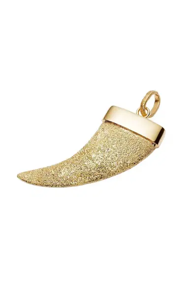 Carolina Bucci Florentine Finish Corno Pendant | Thumbnail 1 Carolina Bucci Florentine Finish Corno Pendant | Thumbnail 1