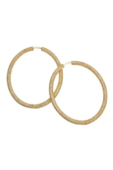 Carolina Bucci Florentine Finish Extra Large Oval Hoop Earrings | Thumbnail 1