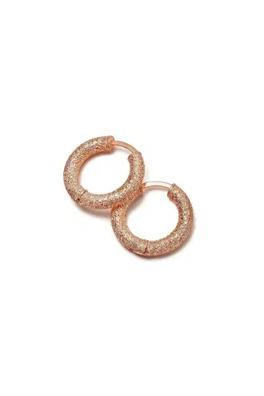 Carolina Bucci Florentine Finish Round Huggy Earrings | Thumbnail 1