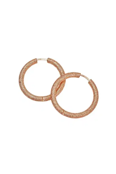 Carolina Bucci Florentine Finish Small Round Hoop Earrings | Thumbnail 1 Carolina Bucci Florentine Finish Small Round Hoop Earrings | Thumbnail 1