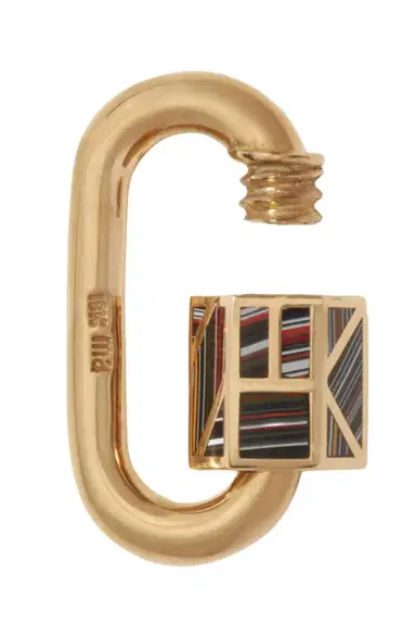 Marla Aaron Fordite Medium Chubby Lock | Thumbnail 2 Marla Aaron Fordite Medium Chubby Lock | Thumbnail 2