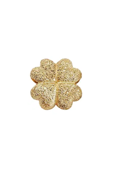 Carolina Bucci Forte Got Lucky Florentine Finish Quadrifoglio Bead | Thumbnail 1 Carolina Bucci Forte Got Lucky Florentine Finish Quadrifoglio Bead | Thumbnail 1