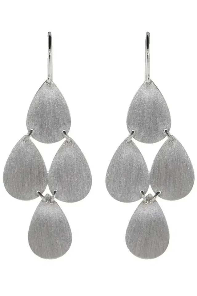 IRENE NEUWIRTH JEWELRY Four-Drop Chandelier Earrings