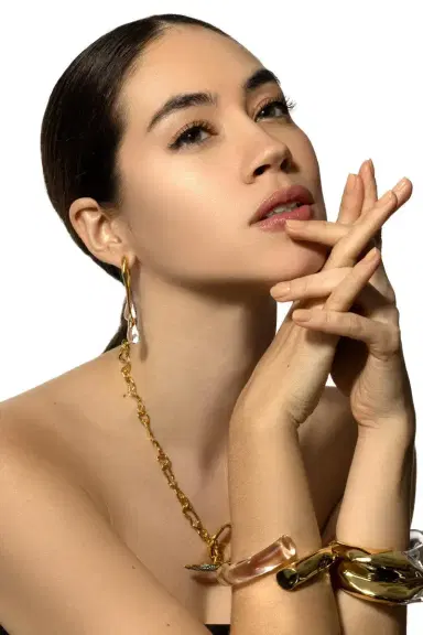 ALEXIS BITTAR Front Back Double Drop Circle Earrings | Thumbnail 2 ALEXIS BITTAR Front Back Double Drop Circle Earrings | Thumbnail 2