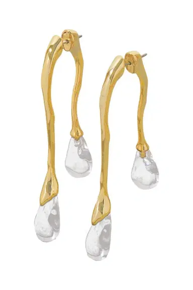 ALEXIS BITTAR Front Back Double Drop Circle Earrings | Thumbnail 1 ALEXIS BITTAR Front Back Double Drop Circle Earrings | Thumbnail 1