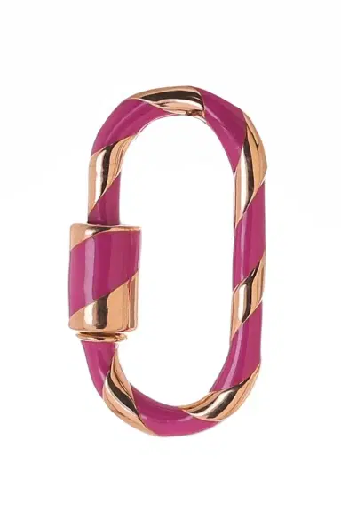 Marla Aaron Fuchsia Medium Lock | Thumbnail 1 Marla Aaron Fuchsia Medium Lock | Thumbnail 1