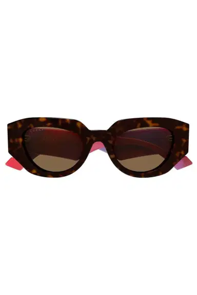 Gucci Generation Geometric Sunglasses - Havana | Thumbnail 1