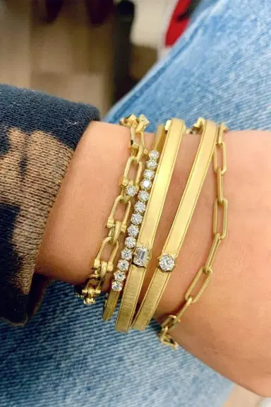 Jade Trau Georgina Diamond Link Bracelet | Thumbnail 2