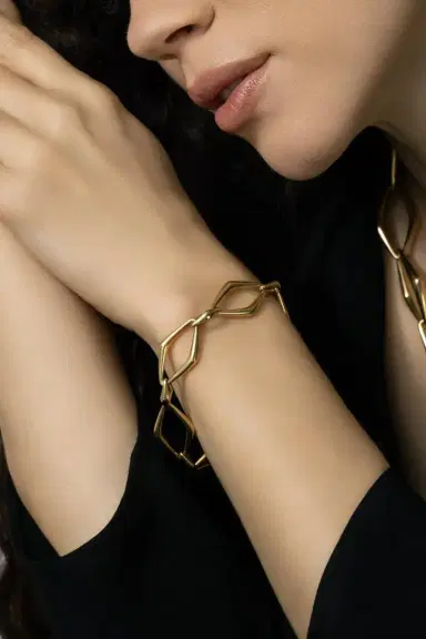 PARULINA Golden Hour Link Bracelet | Thumbnail 2