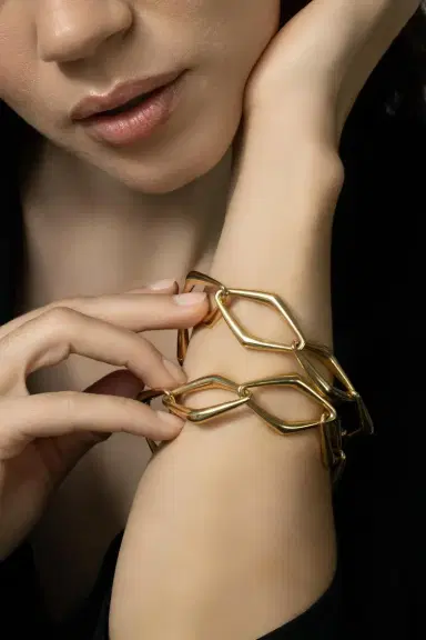 PARULINA Golden Hour Link Bracelet | Thumbnail 5