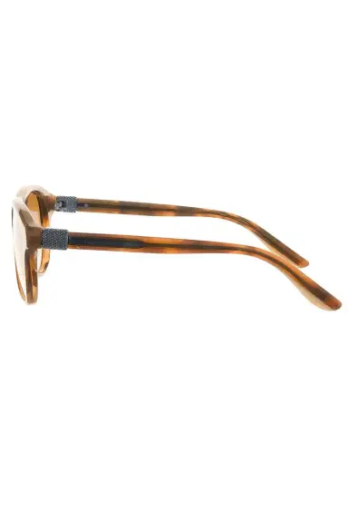 Brunello Cucinelli Gradient Aviator Sunglasses - Chocolate | Thumbnail 5