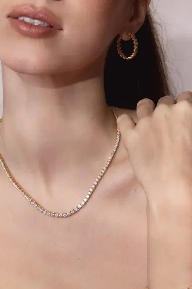 Anita Ko Graduated Hepburn Choker Necklace | Thumbnail 4
