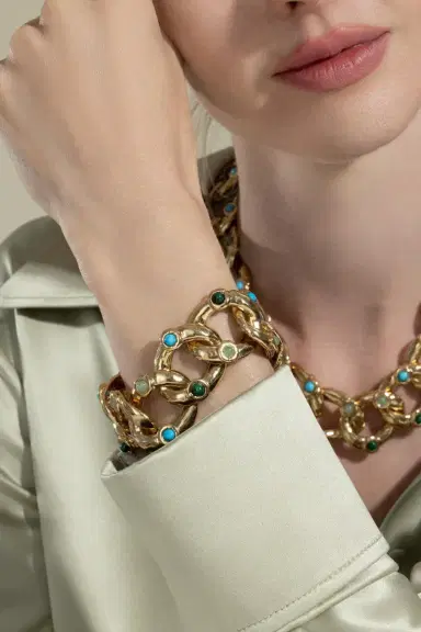 Gas Bijoux Green Sirena Necklace | Thumbnail 2 Gas Bijoux Green Sirena Necklace | Thumbnail 2