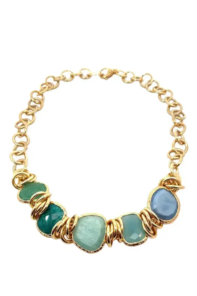 Gas Bijoux Green Sirena Necklace