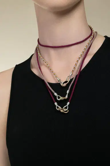 Marla Aaron Green Tourmaline Stoned Babylock | Thumbnail 4