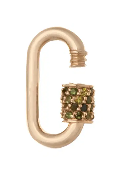 Marla Aaron Green Tourmaline Stoned Babylock | Thumbnail 5