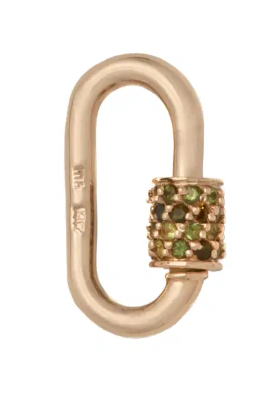Marla Aaron Green Tourmaline Stoned Babylock | Thumbnail 1
