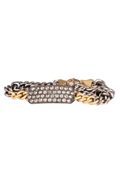 Sylva & Cie Grey Diamond Ten Table Bracelet | Thumbnail 1
