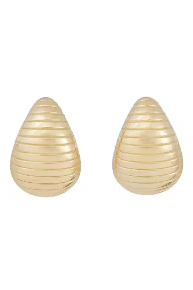 SIDNEY GARBER Grooved Anjou Large Earrings | Thumbnail 1