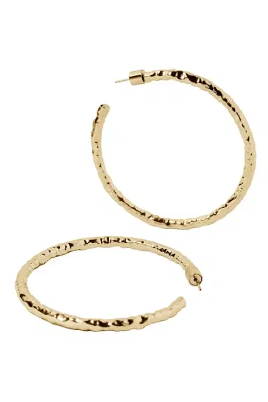 Jennifer Fisher Hailey Hoop Earrings - 2in | Thumbnail 3 Jennifer Fisher Hailey Hoop Earrings - 2in | Thumbnail 3
