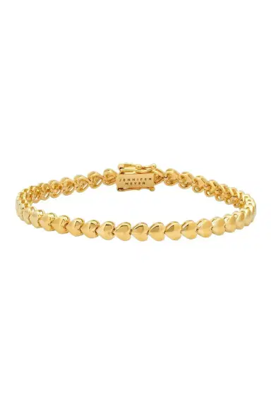 Jennifer Meyer Heart Tennis Bracelet | Thumbnail 1