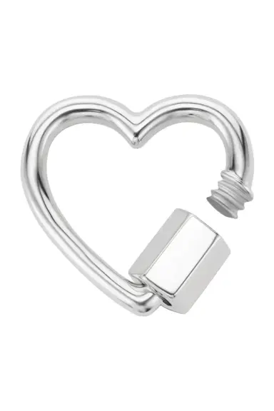 Marla Aaron Heartlock - Silver | Thumbnail 2