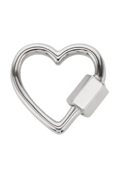 Marla Aaron Heartlock - Silver | Thumbnail 1