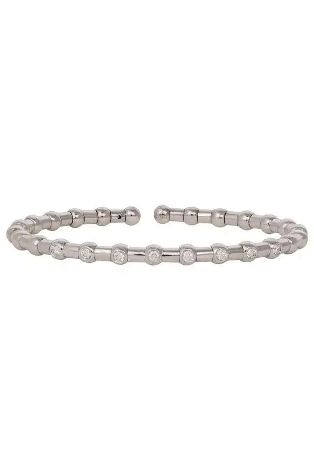 SIDNEY GARBER Holly Bracelet - White Gold