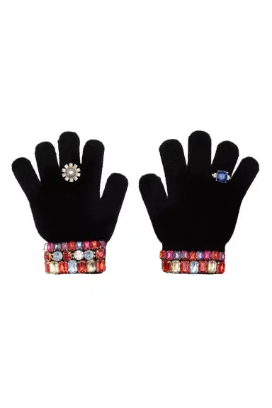 SUPER SMALLS Ice Skating Jeweled Gloves | Thumbnail 1 SUPER SMALLS Ice Skating Jeweled Gloves | Thumbnail 1