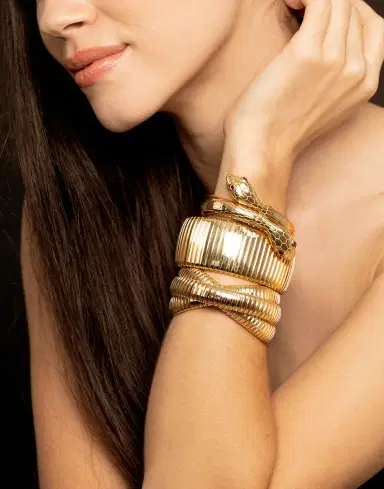 SIDNEY GARBER Il Serpente Wrap Bracelet | Thumbnail 3
