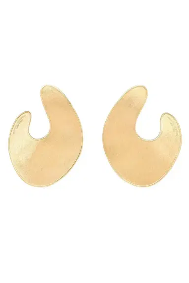 MARCO BICEGO Irregular Lunaria Petal Earrings | Thumbnail 1