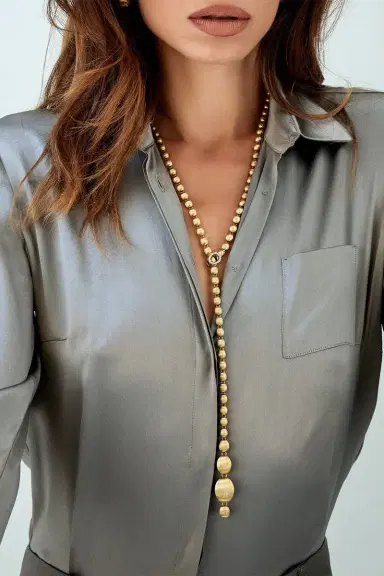 NANIS Ivy Boules Convertible Necklace | Thumbnail 4