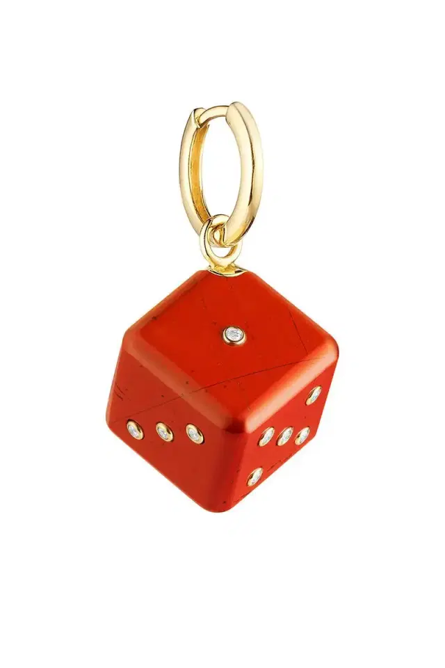 Marie Lichtenberg Jasper Diamond Dado Charm