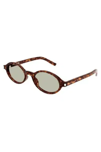Saint Laurent Jeanne Oval Angle Sunglasses | Thumbnail 5