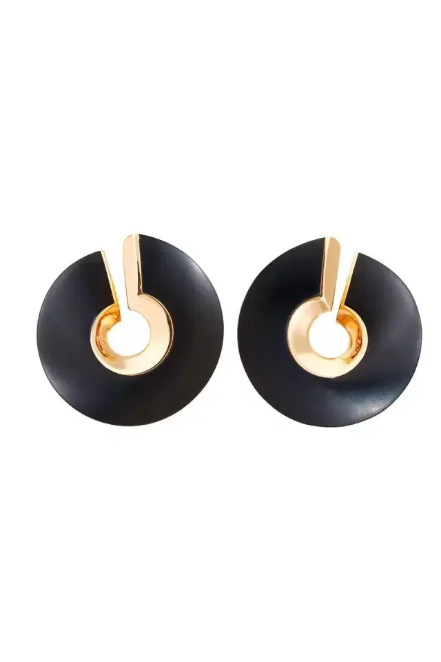 Vhernier Jet Verso Midi Earrings