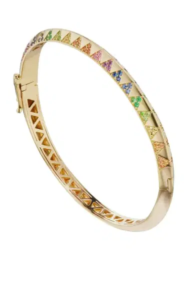 Harwell Godfrey Knife Edge Rainbow Bangle | Thumbnail 1