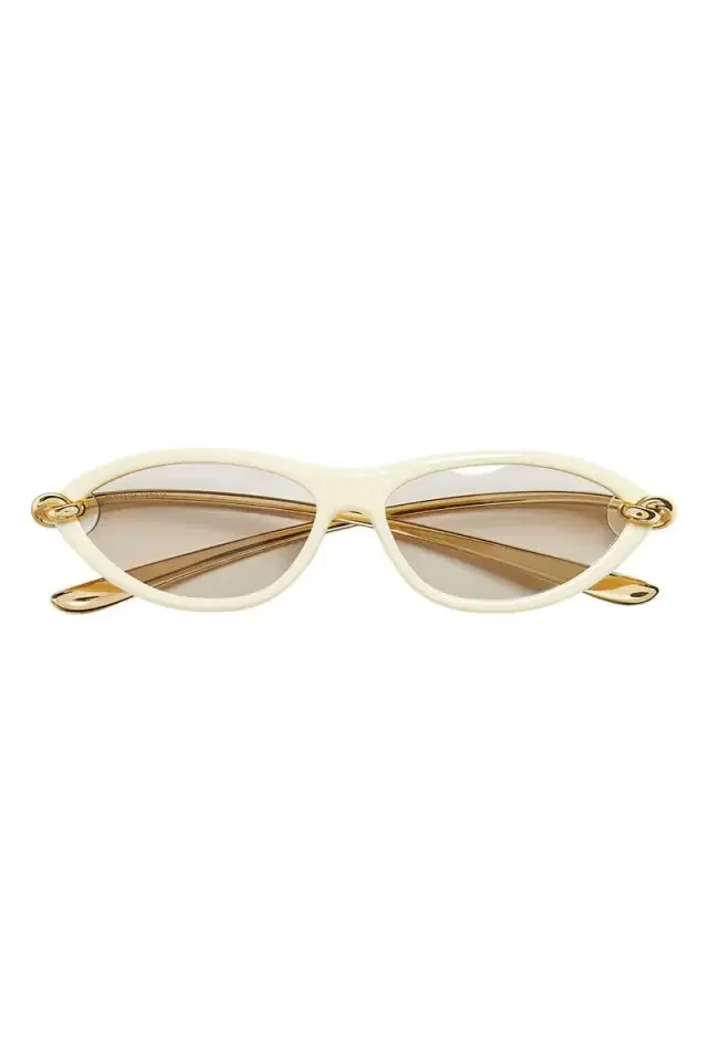 Bottega Veneta Knot Cat Eye Sunglasses