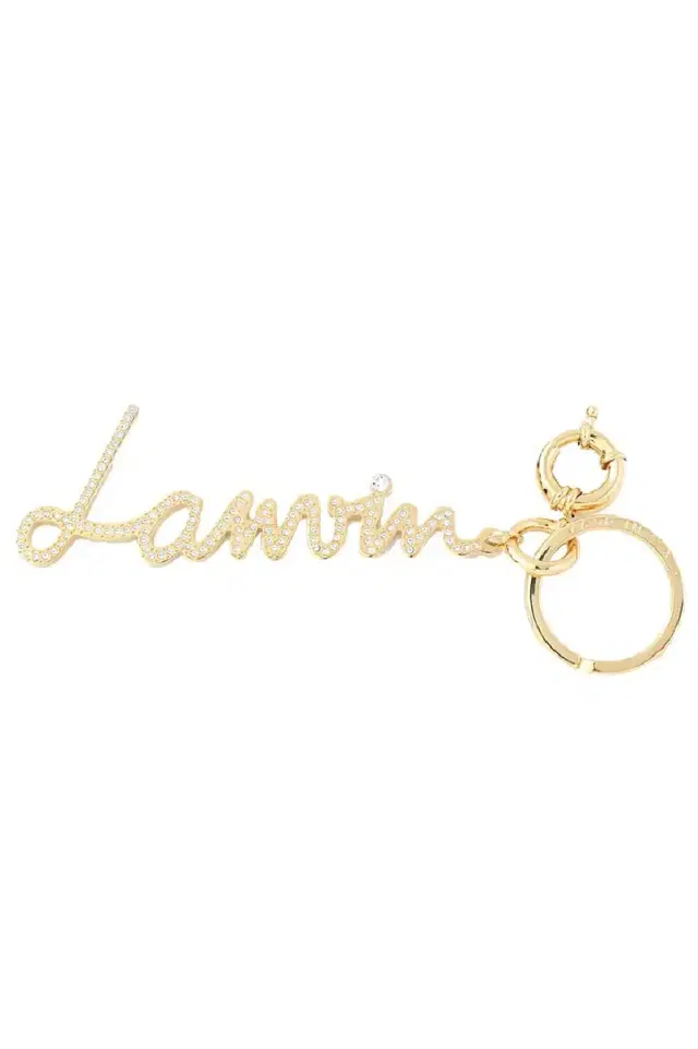 Lanvin Lanvin Rhinestone Keychain