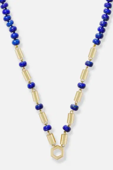 Harwell Godfrey Lapis Baht and Bead Necklace | Thumbnail 7 Harwell Godfrey Lapis Baht and Bead Necklace | Thumbnail 7