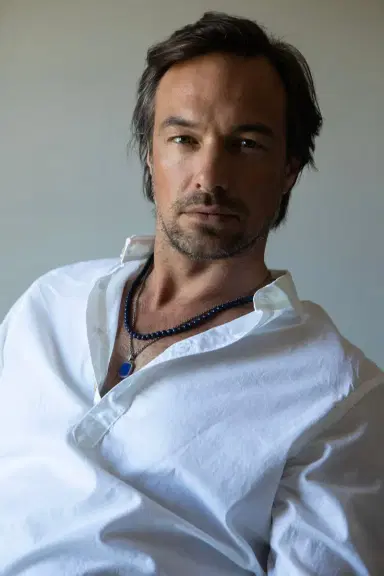 JOHN VARVATOS Lapis Pendant Necklace | Thumbnail 2