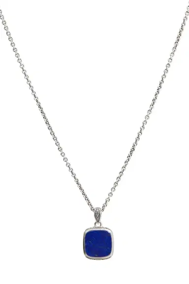 JOHN VARVATOS Lapis Pendant Necklace | Thumbnail 1
