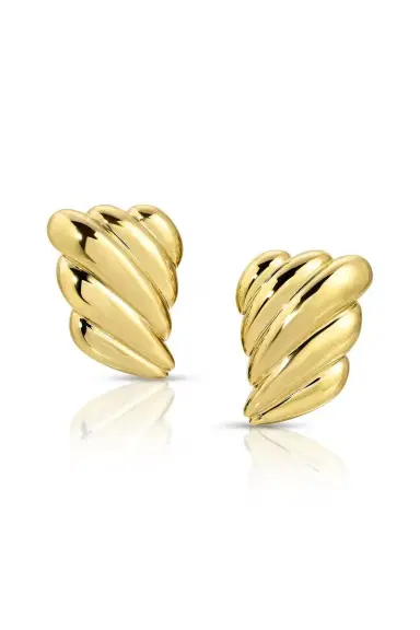 Anita Ko Large Croissant Earrings | Thumbnail 1