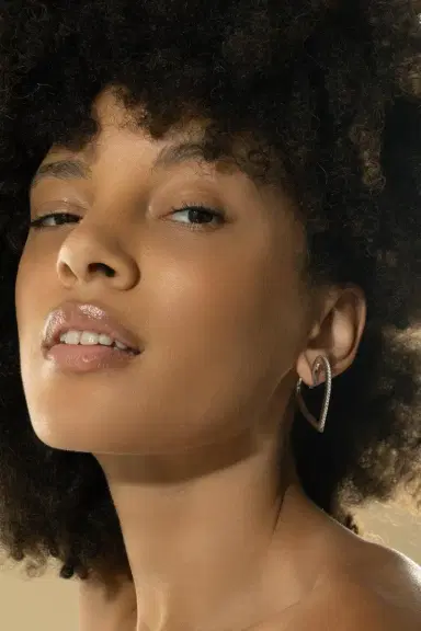 CADAR Large Endless Heart Hoops | Thumbnail 4