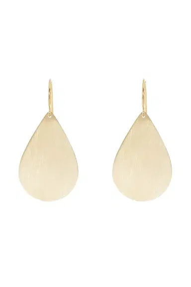 IRENE NEUWIRTH JEWELRY Large Flat Pear Earrings | Thumbnail 1