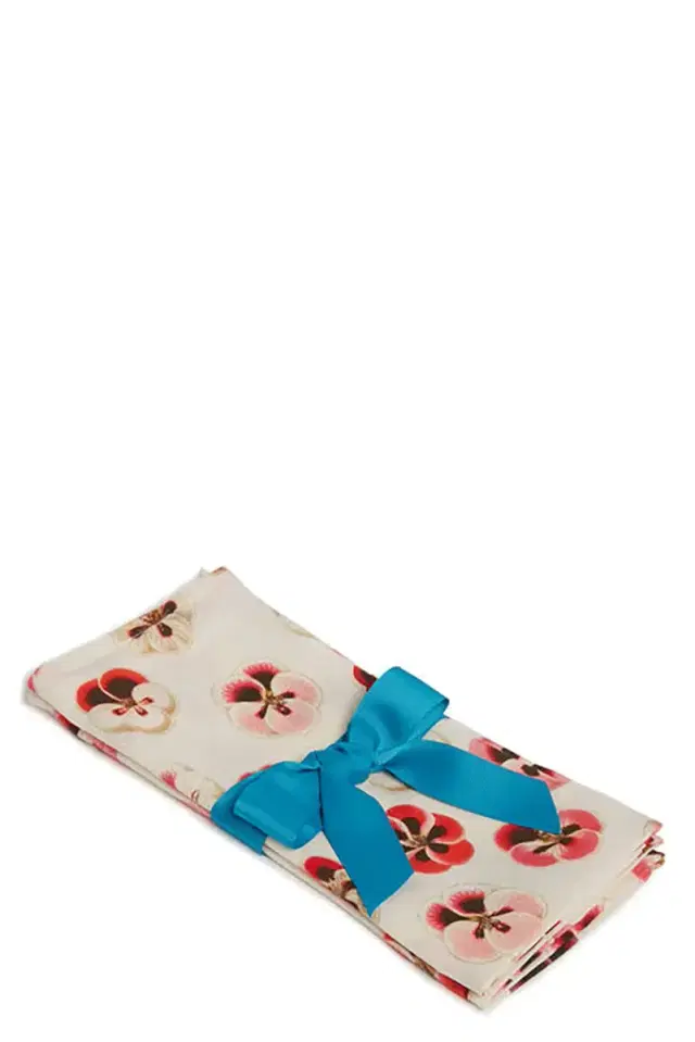 La DoubleJ Large Napkins Set Of 2 - Pansy