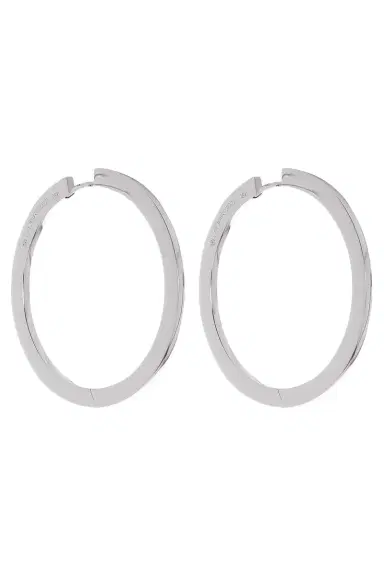 CADAR Large Plain Hoop Earrings | Thumbnail 1