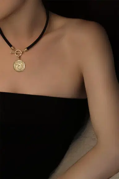 Azlee Large Spiral Seashell Diamond Coin Charm | Thumbnail 3 Azlee Large Spiral Seashell Diamond Coin Charm | Thumbnail 3