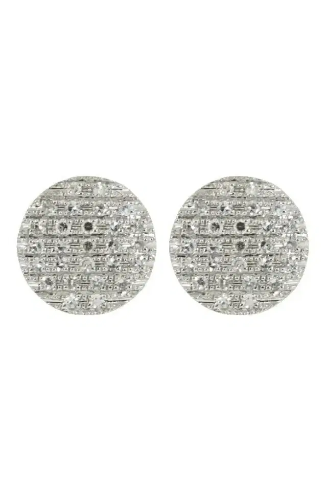 DANA REBECCA DESIGNS Lauren Joy Medium Disc Studs