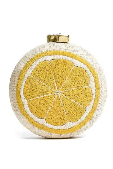 PAMELA MUNSON Lemon Slice Clutch | Thumbnail 1 PAMELA MUNSON Lemon Slice Clutch | Thumbnail 1